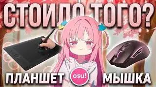 Я полгода учился играть в osu! на планшете!