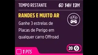 Forza Horizon 5 - Desafio Diário Forzaton - Pneus Grandes e Muito Ar