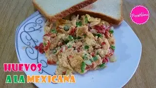 Disfruta tu desayuno con éste huevo a la mexicana