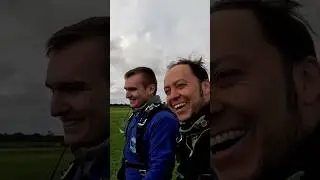Прыжок с парашютом в Европе #ирландия