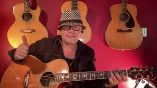 "Crazy" Patsy Cline, Willie Nelson Guitar Lesson by Swede
