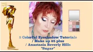 Make-up Ü65 / zwei Colorful Eyeshadow Tutorials / Anastasia Beverly Hills 
