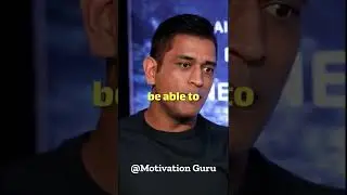 Ms Dhoni : I got goosebumps for first time #shorts #ytshorts #msd #ms #msdhoni #dhoni #csk