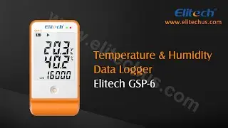 Tutorial - How to set up your Elitech temperature data logger GSP-6 & GSP-6G