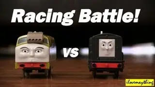 Thomas & Friends: RC Diesel 10 Versus RC Diesel! The Train Racing Battle!