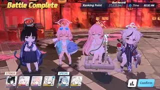 [Blue Archive] Myouki Kurokage Insane (Urban) - 1 Team Clear - 27,635,841