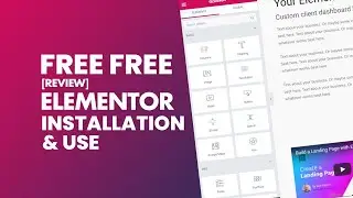How to Install Elementor Page Builder for WordPress | Elementor all uses