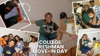 College Freshman Move-In Day | Binghamton University 2024 | Nilia Off To College