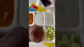 Navratri special thali. 