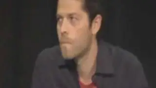 Misha Collins Panel - Scary things/Jensen/Eggs & Black Contruction paper - P2 - Van Con 09