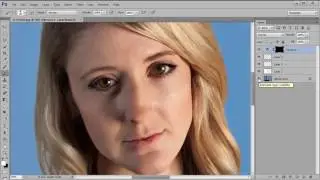 How to retouch a portrait using dodging and burning in Photoshop
