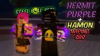 [YBA] Hermit Purple + Hamon BUILD on SBR & 2V2S! | Roblox YBA