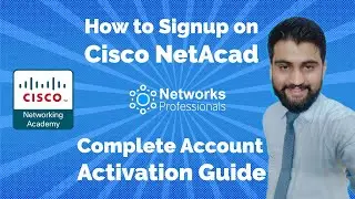 How to Signup on Cisco NetAcad Account Activation in Urdu