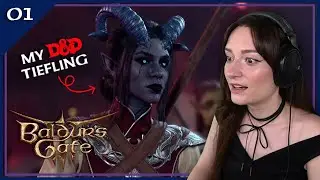 D&D beginner plays BALDUR'S GATE 3 for the first time! | Ep.1 | Let's Play [PS5]