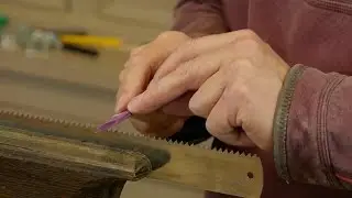 Sharpening the Frame Saw | Paul Sellers