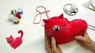 Шьем Кота Сердечко