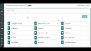 Job Profile - Description Setup