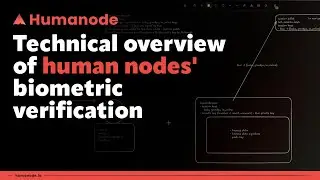 Technical overview of human nodes' private biometric verification