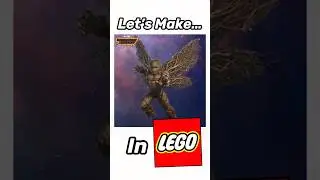 How To Build Groot’s Wings From Guardians of the Galaxy Vol. 3 in LEGO!! 🪵🌿 #LEGO #Marvel #Shorts