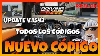 ✅NUEVO CÓDIGO✅4 CÓDIGOS activos de 🚗DRIVING EMPIRE🚗Update 1542 🚗 Roblox 2023 🚗 EMiLiOR
