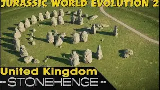 𝙎𝙏𝙊𝙉𝙀𝙃𝙀𝙉𝙂𝙀 - Jurassic World Evolution 2 𝙐𝙉𝙄𝙏𝙀𝘿 𝙆𝙄𝙉𝙂𝘿𝙊𝙈 Sandbox Park Tour
