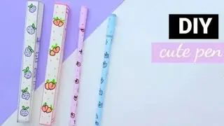 DIY homemade cute pen decoration | How to make pen decoration | Fun With Creations
