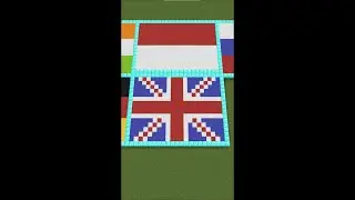 Minecraft satisfying flag compilation #minecraft #satisfying