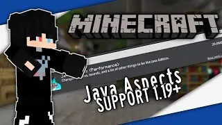 JAVA ASPECTS MCPE 1.19, TEXTURE PERUBAH MCPE MENJADI MCPC, KEREN BANGET