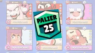 J’AI MONTÉ TOUT LES BRAWLEURS RANG 25 ( j’espère elle vas pas flop🫡)