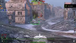 World of Tanks Blitz  кв 1 с  целился в тигр попал в т43