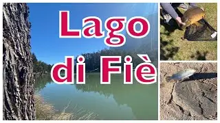 lago di Fie. Pescare. Fisching. laghetti di alto adige.
