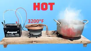How to create a 3200°F electric stove From Tesla's invention