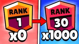 How To Get A Rank 30 FAST in Brawl Stars 2024!