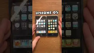 Apple iOS 1.0 vs Apple iOS 2.0 (Technically it's called iPhone OS)