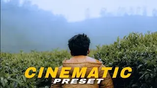 CINEMATIC PHOTO EDIT In LIGHTROOM! Lightroom Preset  2024