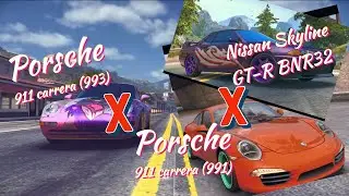 Best Of Porsche 911 carrera993 x Porsche 911 carrera991 x Nissan Skyline GT-R BNR32 #nfsnolimits2022