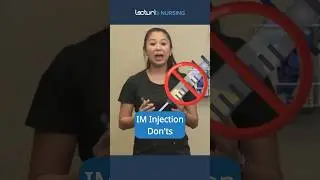 IM Injection Don'ts 💉 