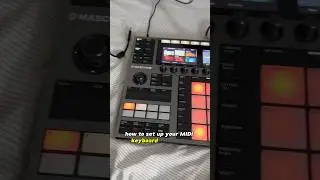 How to set up midi keyboard with Maschine Plus 