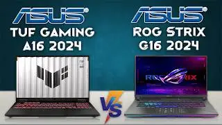 Tuf Gaming A16 vs Rog Strix G16 2024 | Which One is Best |  Tech compare