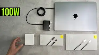 Maximize Laptop Charging Speed: Baseus 100W Data Type-C Cables (MacBook Pro 16