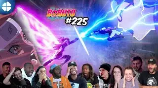 Sarada vs. ChoCho 👊🔥 Boruto 225 Reaction Mashup 🇯🇵 [ボルト -- 海外の反応]