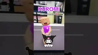 Kuromi themed Roblox avatar!🎀💗 #roblox