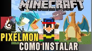 COMO INSTALAR PIXELMON E TAMBÉM JOGAR ONLINE 2024