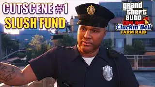 The Cluckin' Bell Farm Raid Heist: Cutscene #1 ft. Vincent | Mission 1: Slush Fund | GTA Online