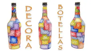 Como decorar botellas - Ideas para Regalar