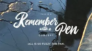 WE WANT TO COME BACK / Remember with a Pen