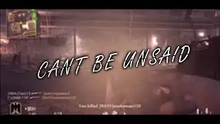 #CantBeUnsaid