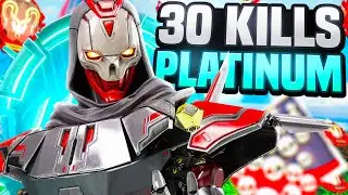 30 Kills SOLO Platinum Ranked (Apex Legends)