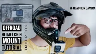 Best MotoVlog Setup for Beginners 2021| Yi 4K Action Camera |