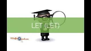 Функция LET в Excel